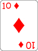 10&diams;